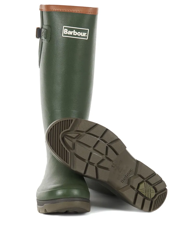 Barbour Mens Tempest Wellington Boot Olive